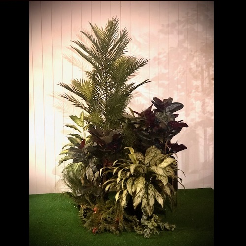 Rent-A-Jungle Grouping - Artificial Trees & Floor Plants